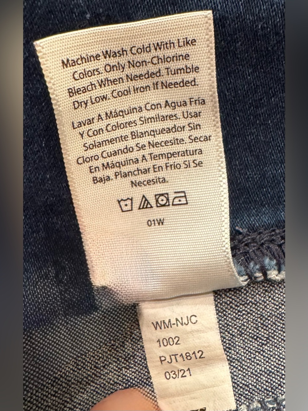 Terra & Sky Women's Plus Size Denim Wash Jeggings! Size 1X (16W-18W). - Picture 7 of 13